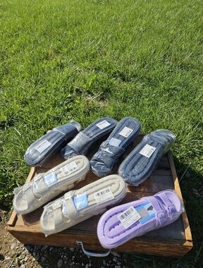 Bundle Of 7 New Men's/ Women's Cloud Sandals Slides